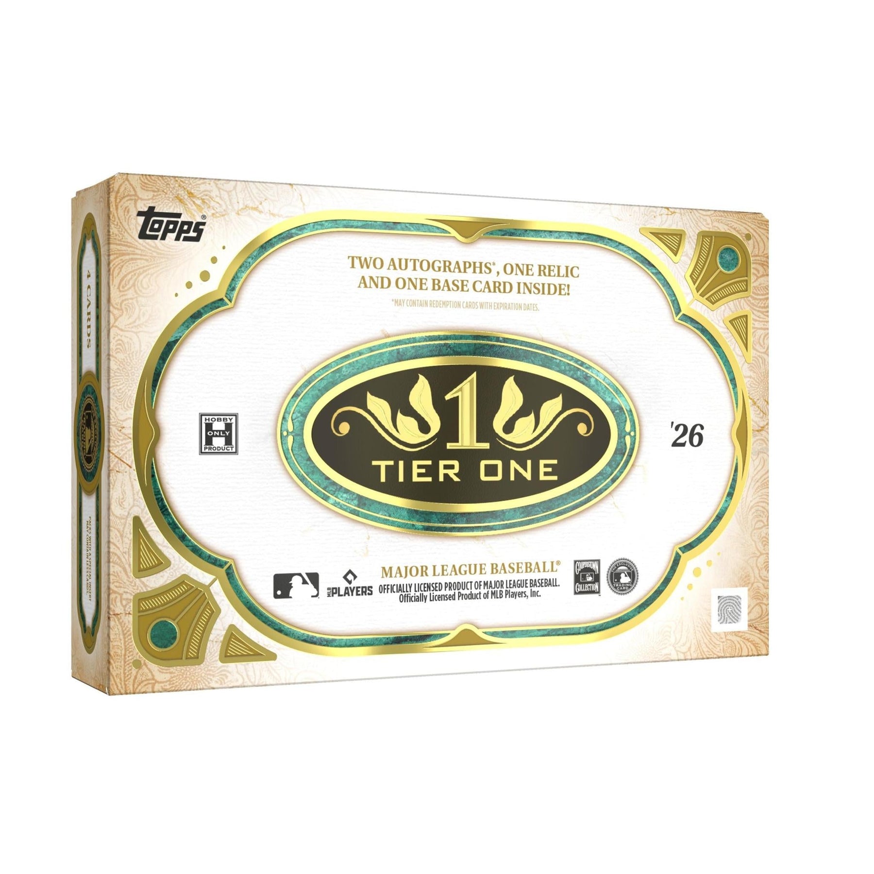 2026 Topps MLB Tier One Hobby Box