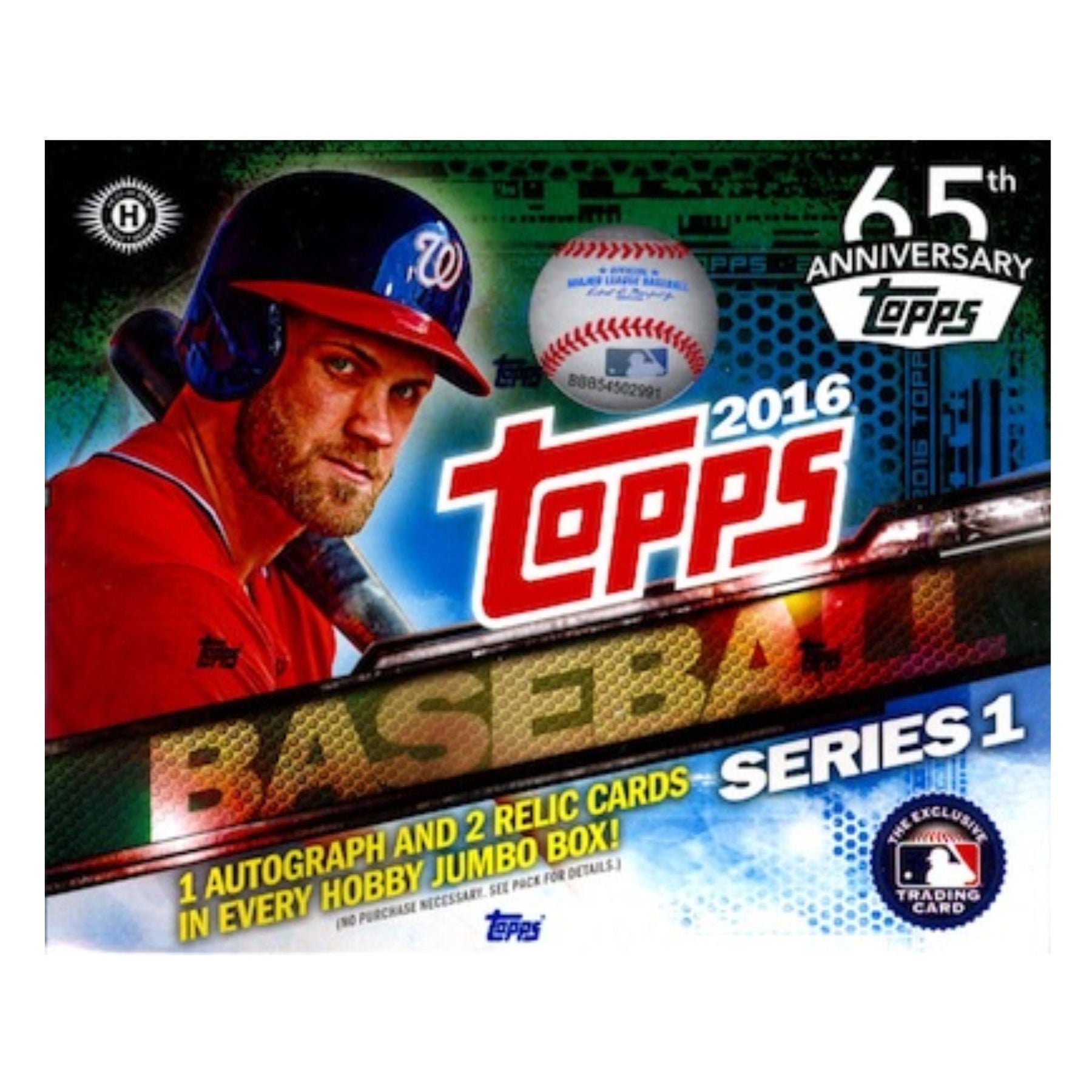 2016 Topps Series 1 Baseball Jumbo Box