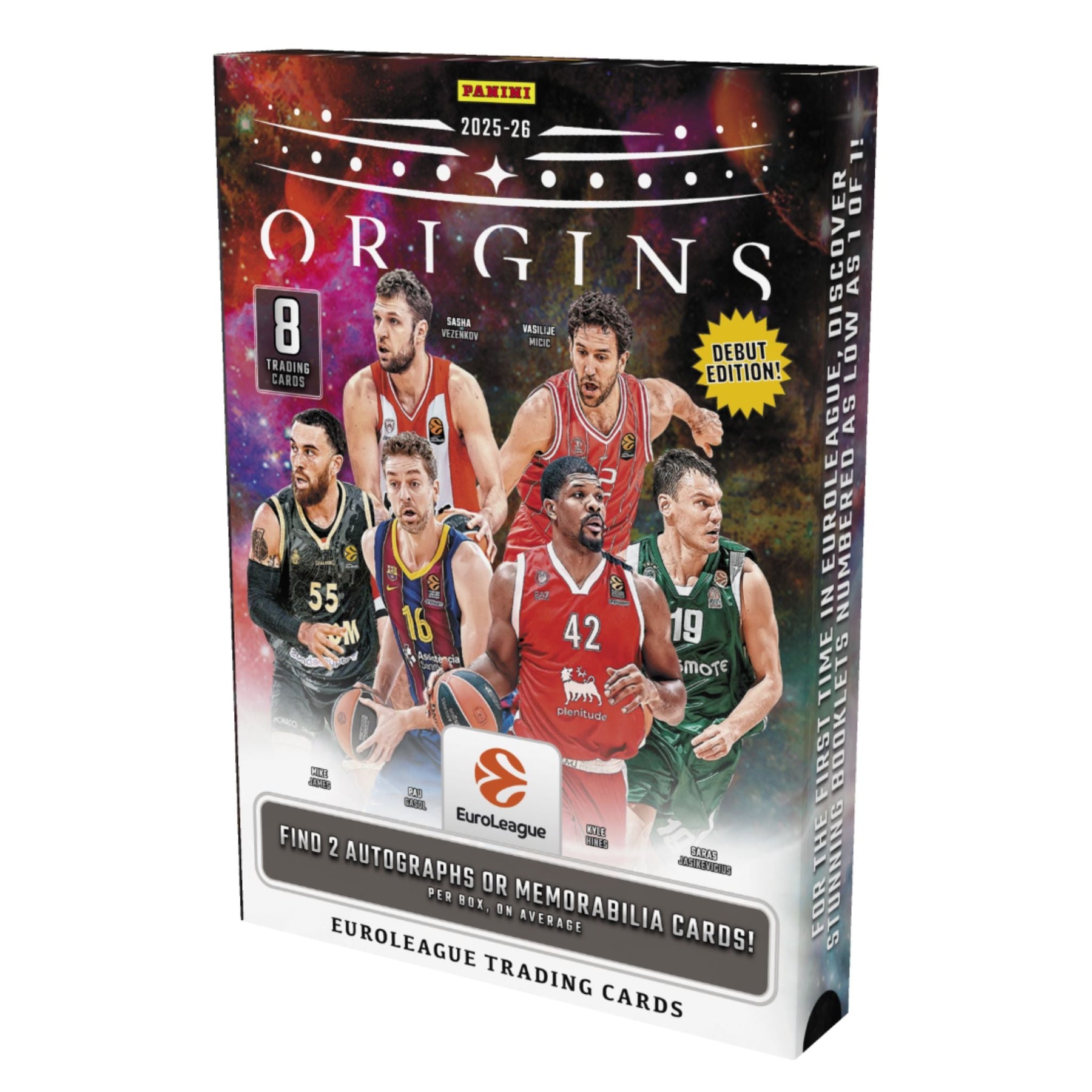 2025/26 Panini Origins EuroLeague Basketball Hobby Box