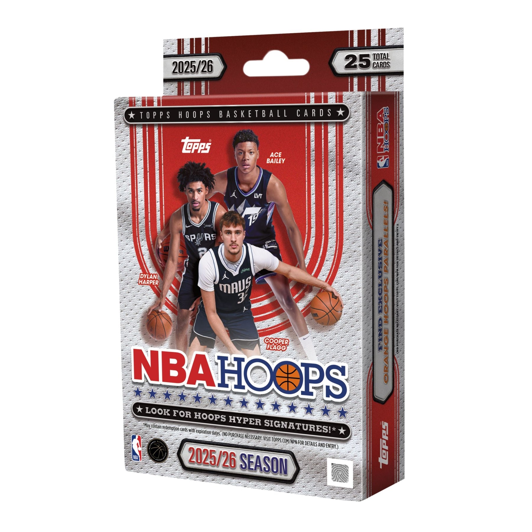 2025/26 Topps NBA Hoops Basketball Hanger Box