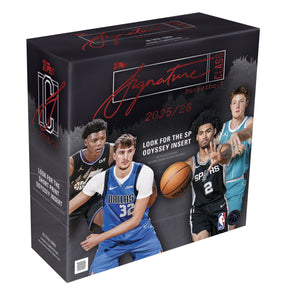 2025/26 Topps Signature Class Basketball Mega Box
