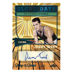 2025 Leaf Glory of the Game Basketball Hobby Box