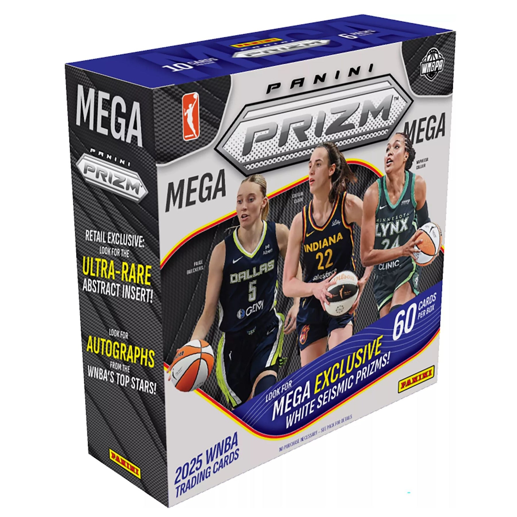 2025 Panini Prizm WNBA Basketball Mega Box