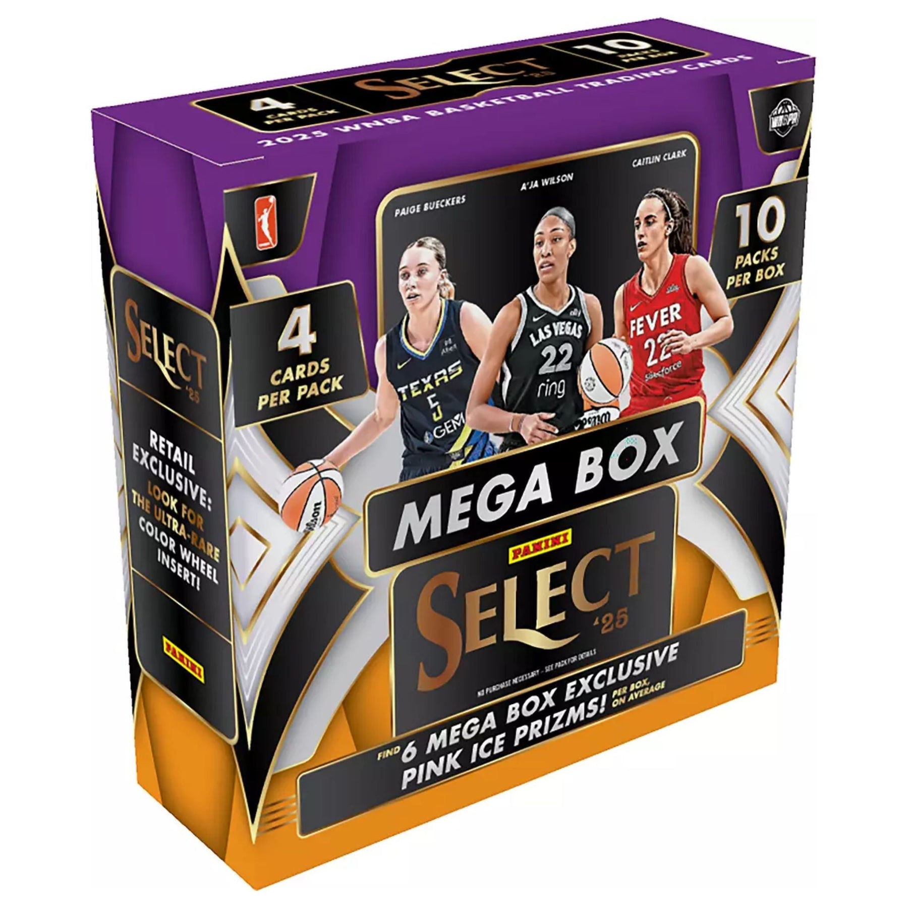 2025 Panini Select WNBA Basketball Mega Box