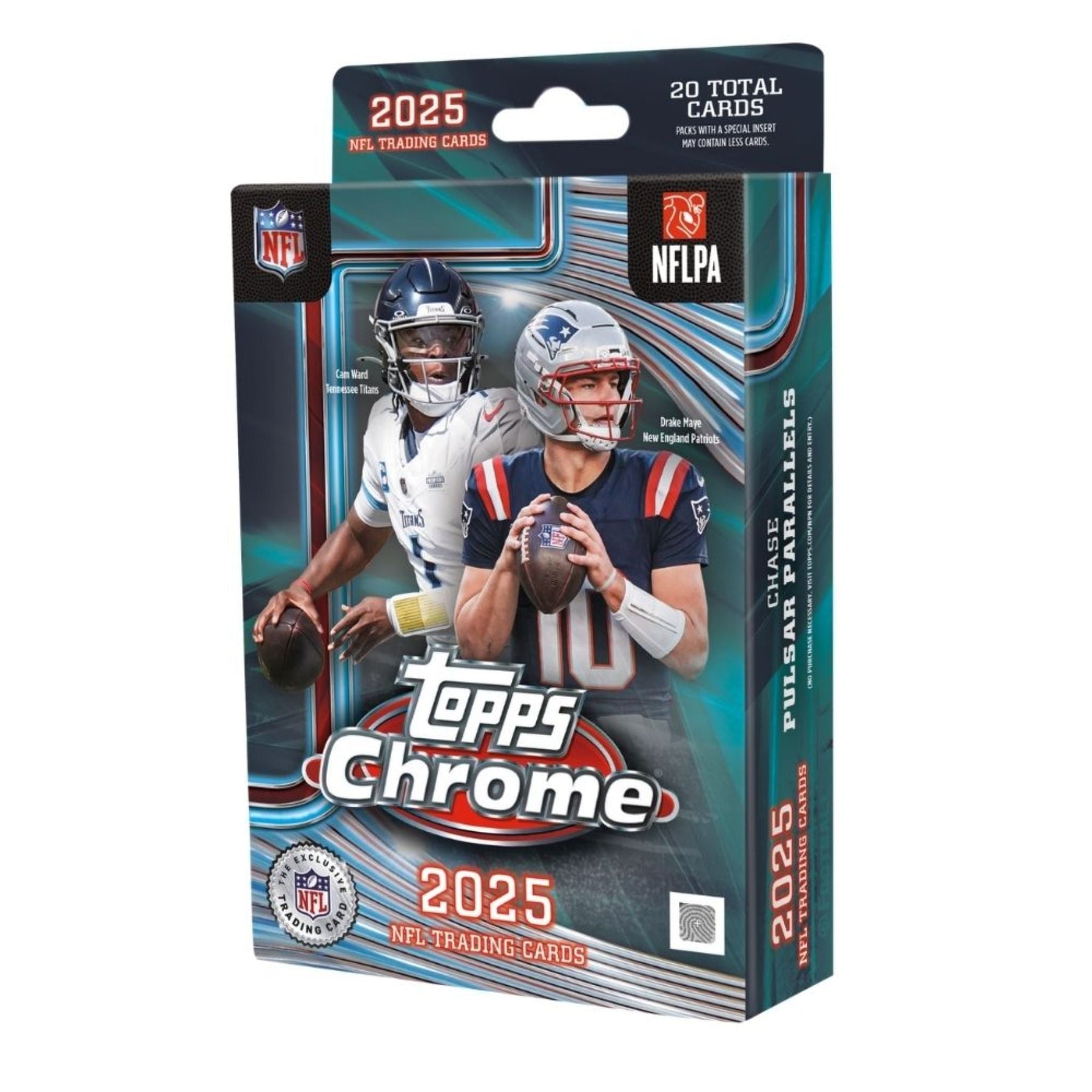 2025 Topps Chrome Football Hanger Box