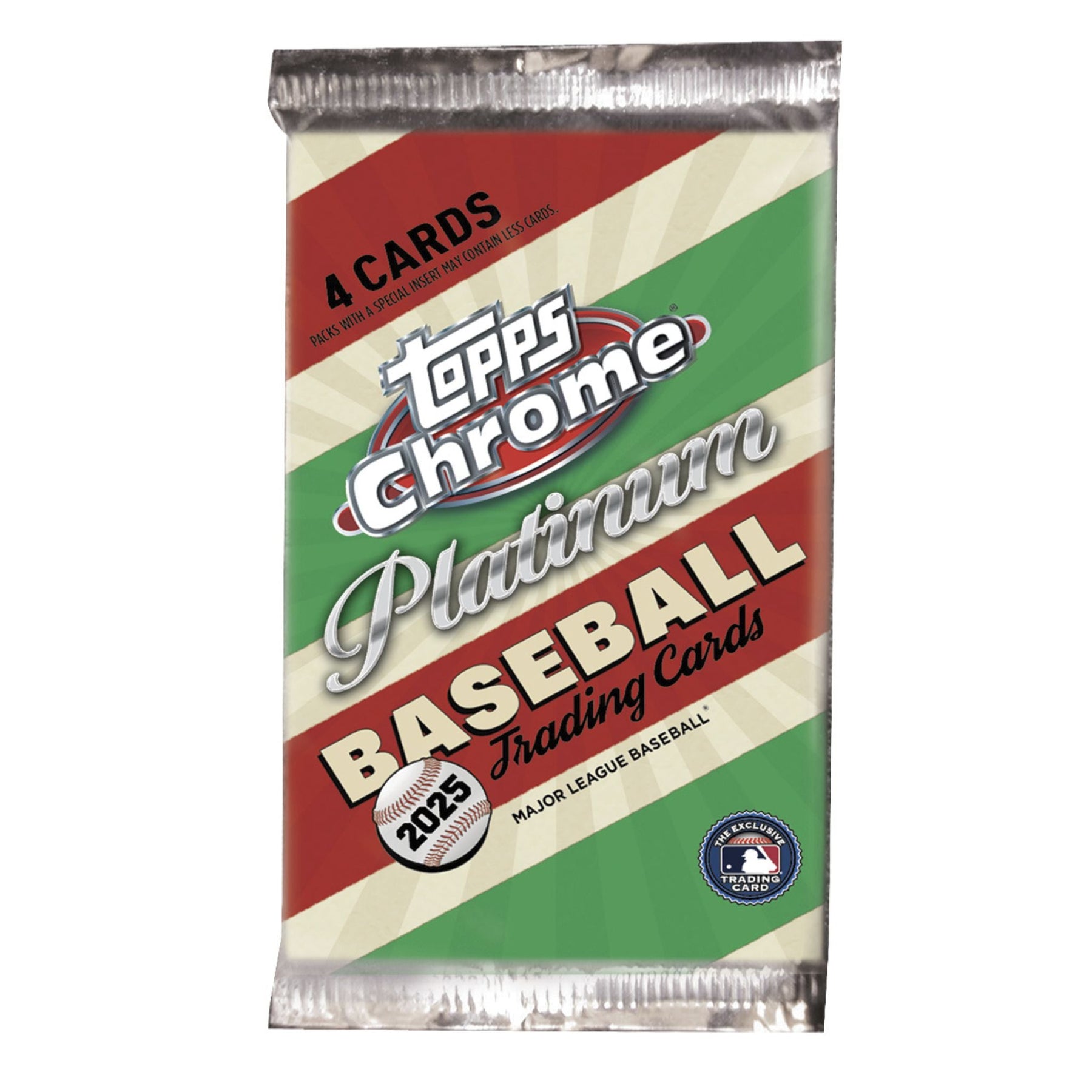2025 Topps Chrome Platinum Baseball Hobby Pack