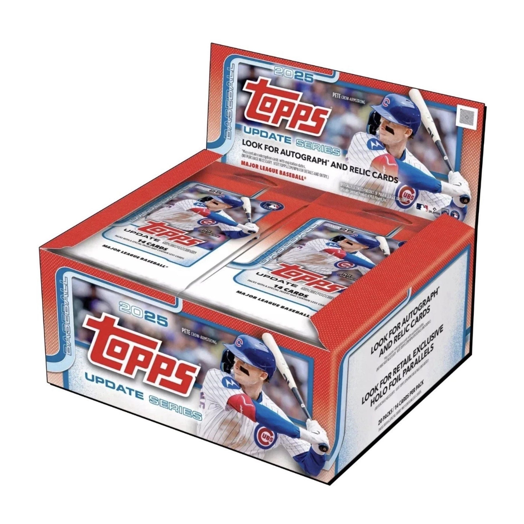 2025 Topps Update Baseball Retail Box