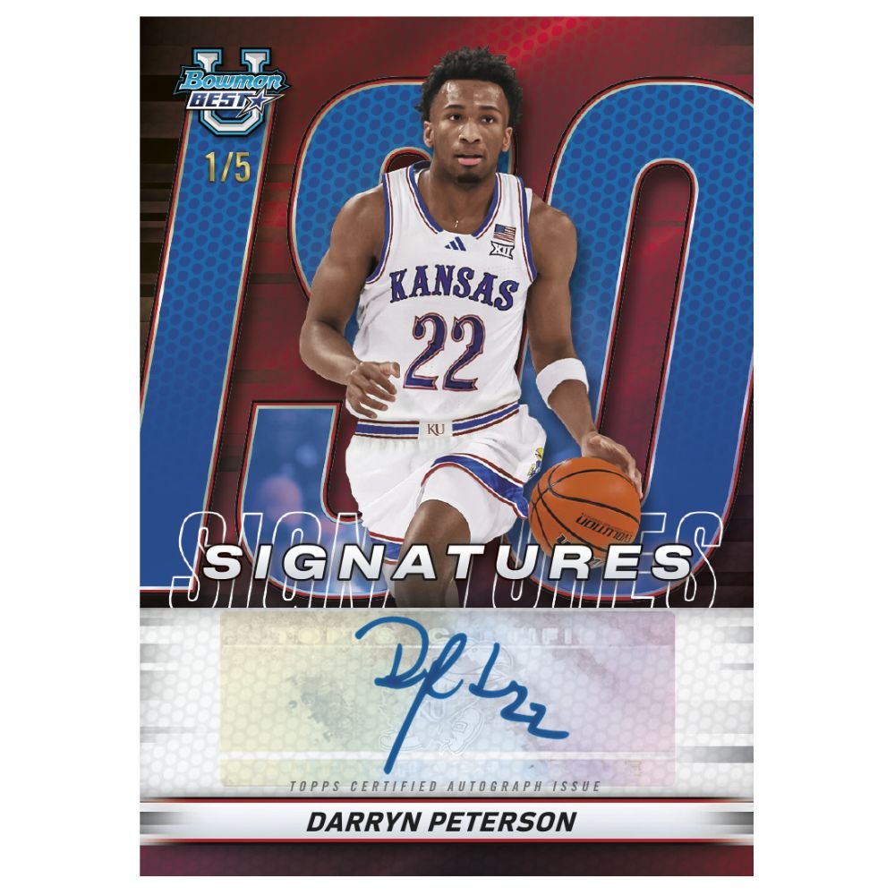 2025/26 Bowman University Best Basketball Hobby Box