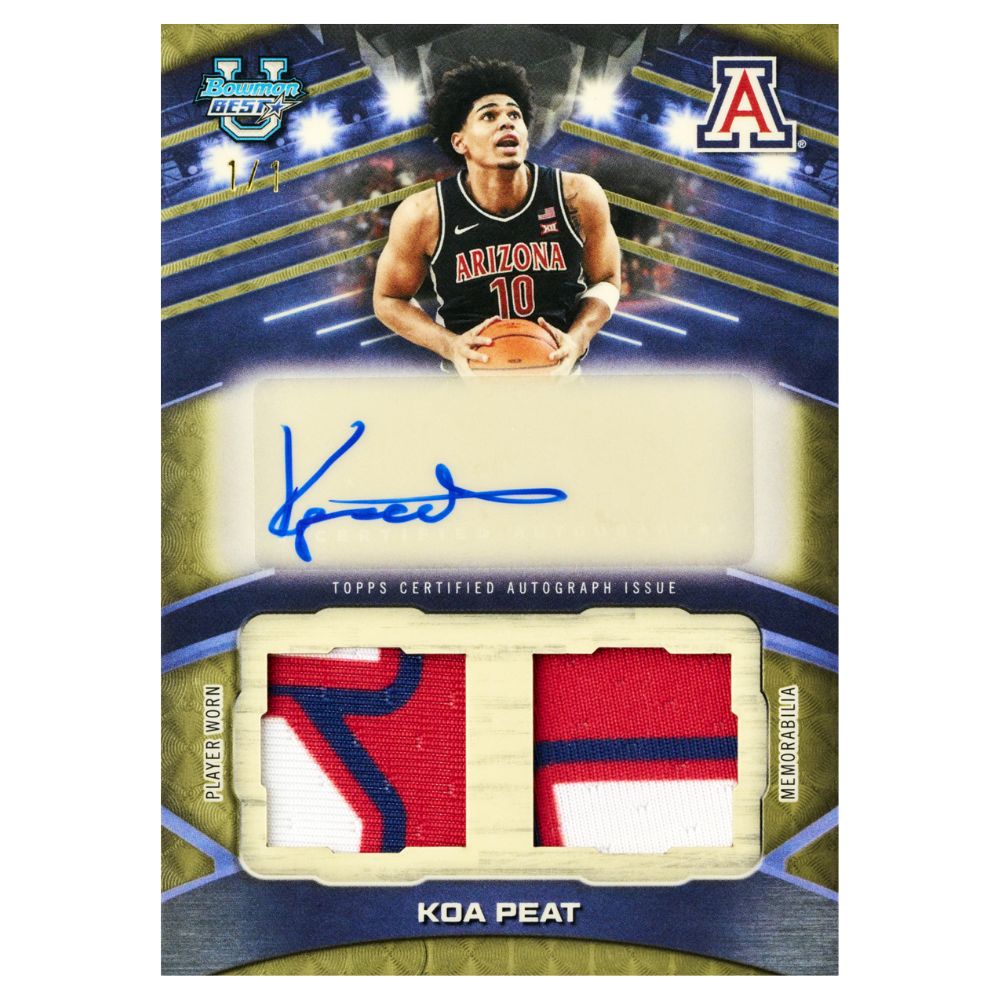2025/26 Bowman University Best Basketball Hobby Box