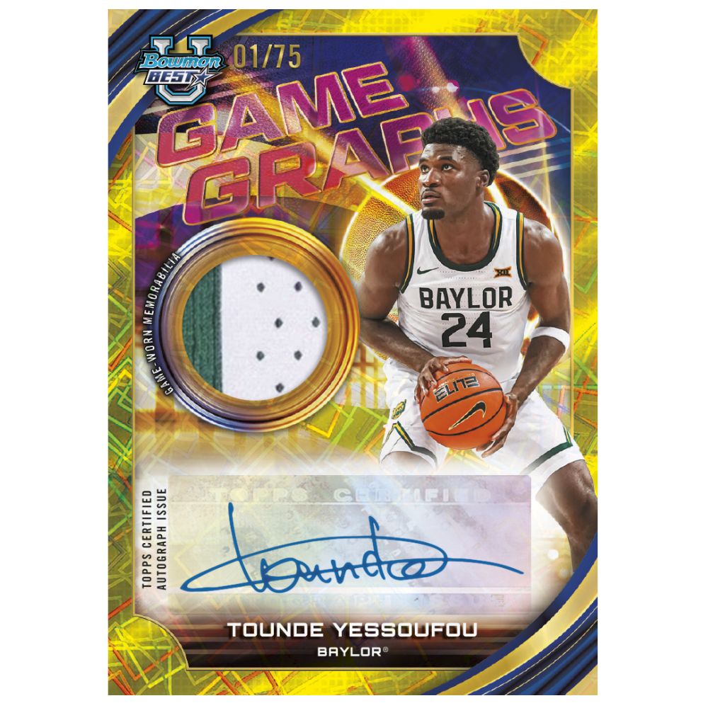 2025/26 Bowman University Best Basketball Hobby Box