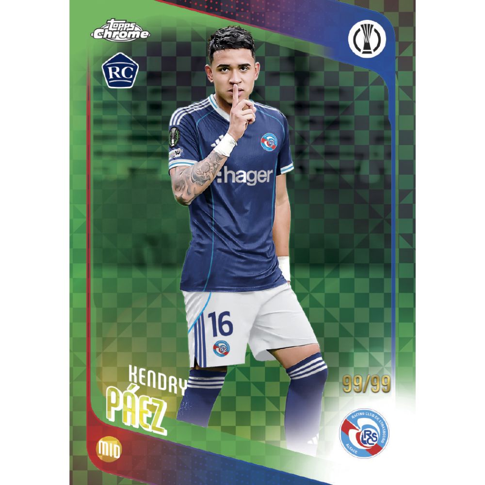 2025/26 Topps Chrome UEFA Club Competitions Soccer Delight Box
