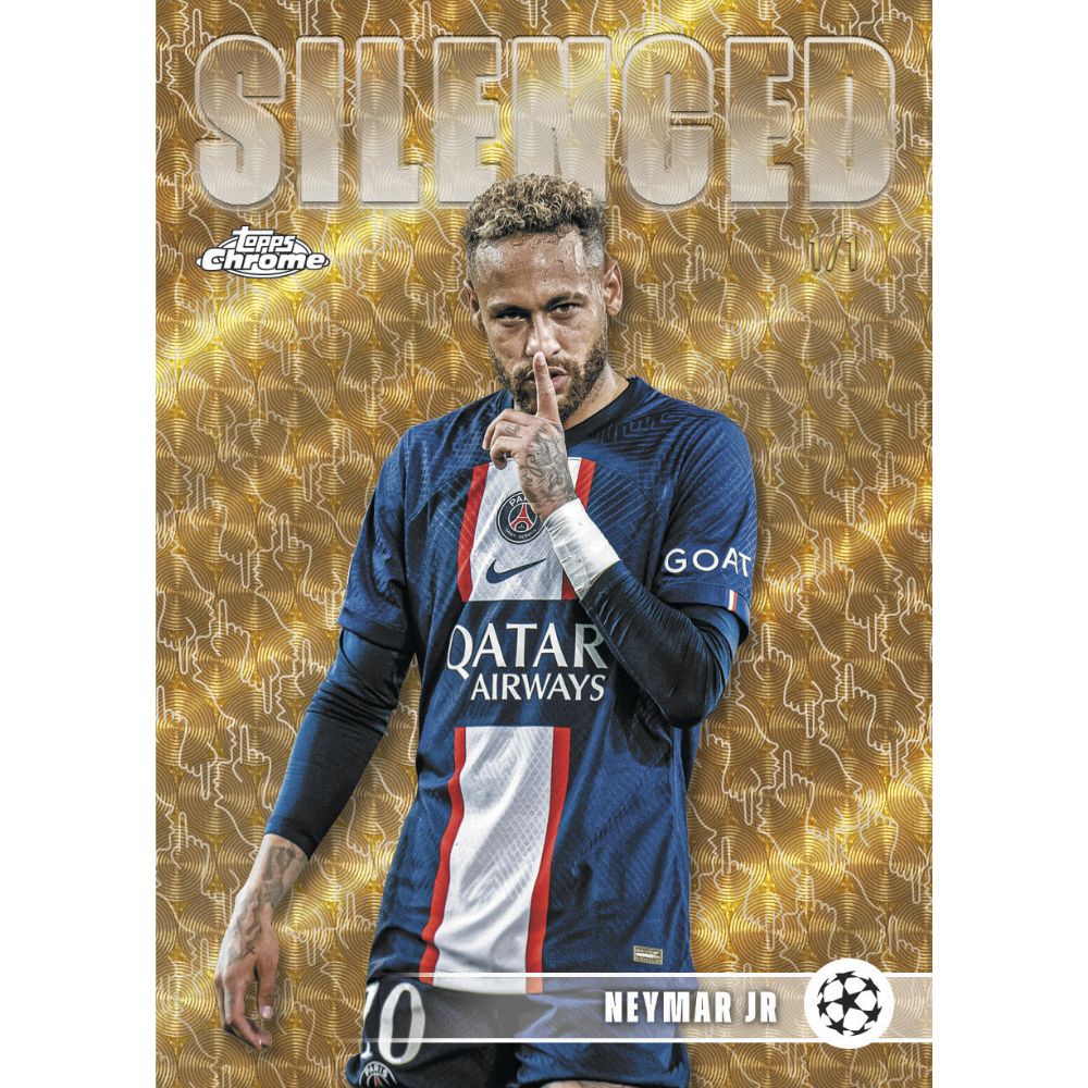 2025/26 Topps Chrome UEFA Club Competitions Soccer Delight Box