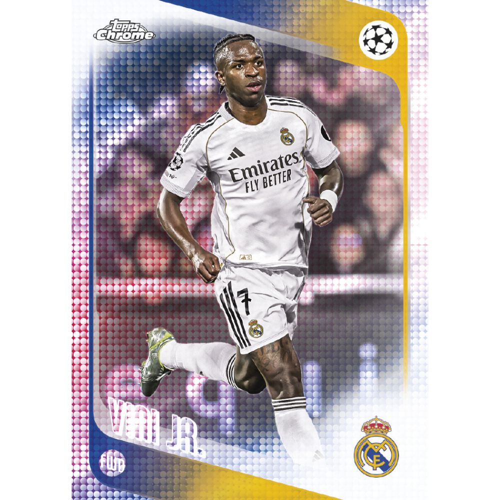 2025/26 Topps Chrome UEFA Club Competitions Soccer Hobby Box