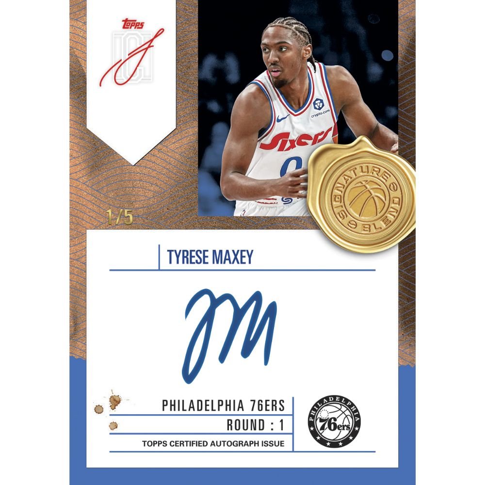 2025/26 Topps Signature Class Basketball Blaster Box