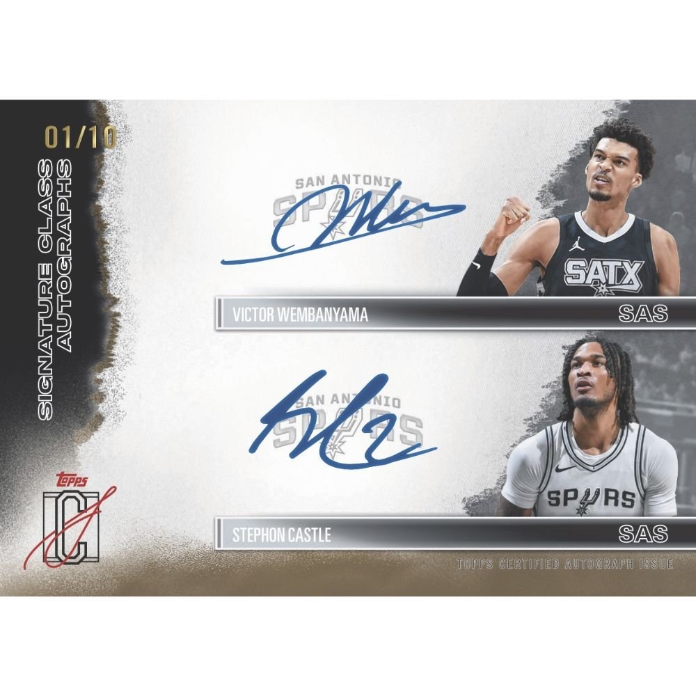 2025/26 Topps Signature Class Basketball Jumbo Box