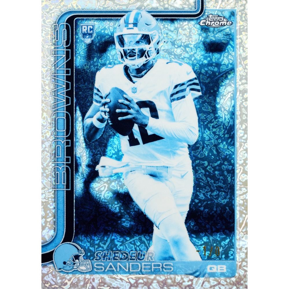 2025 Topps Chrome Football Jumbo Box