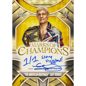 2025 Topps Chrome WWE Delight Box