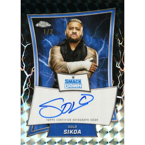 2025 Topps Chrome WWE Delight Box