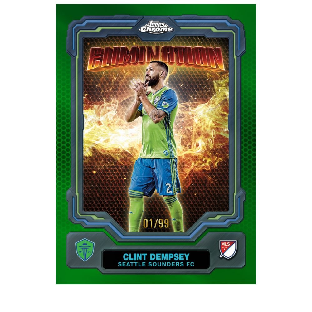 2025 Topps Chrome MLS Soccer Hanger Box