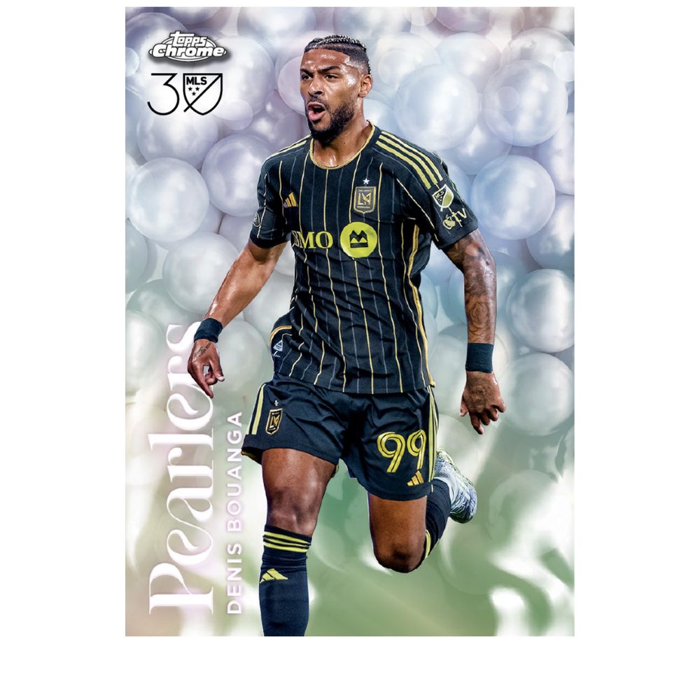 2025 Topps Chrome MLS Soccer Hanger Box