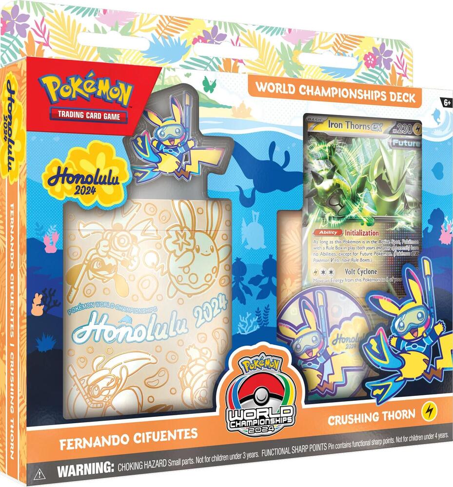 Pokemon 2024 World Championship Deck: Fernando Cifuentes (Crushing Thorn)
