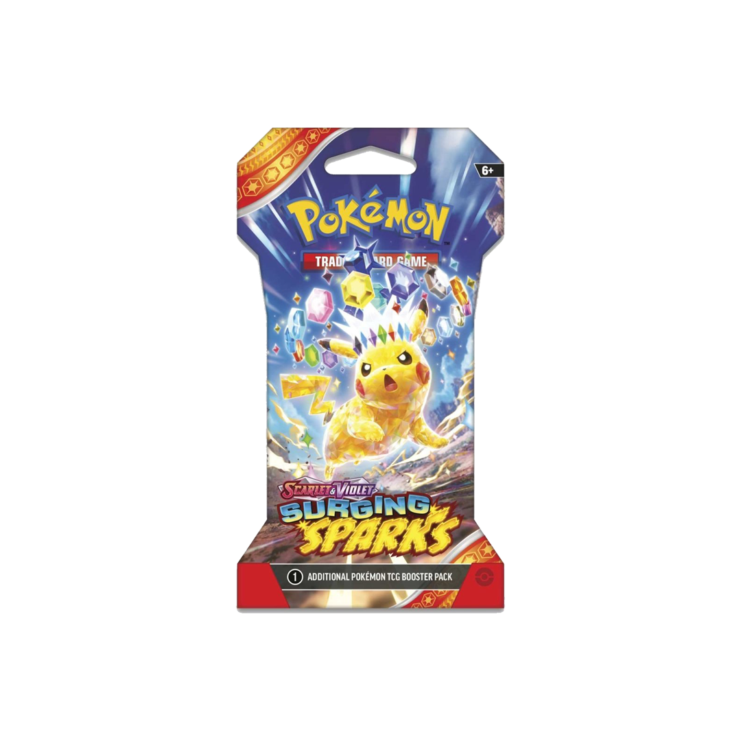 Pokemon Surging Sparks Sleeved Booster Pack (Random Artwork)