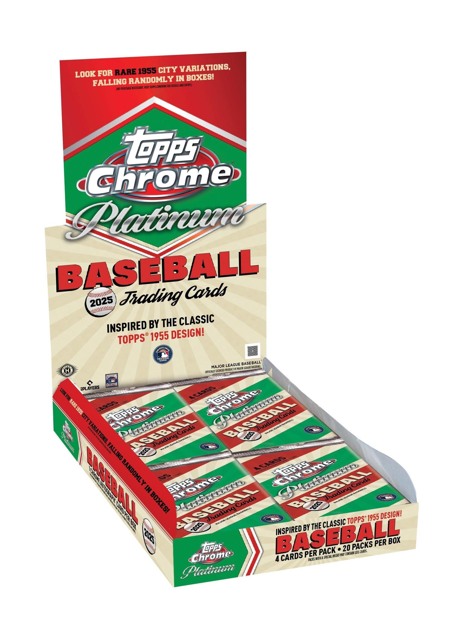 2025 Topps MLB Chrome Platinum Hobby Box