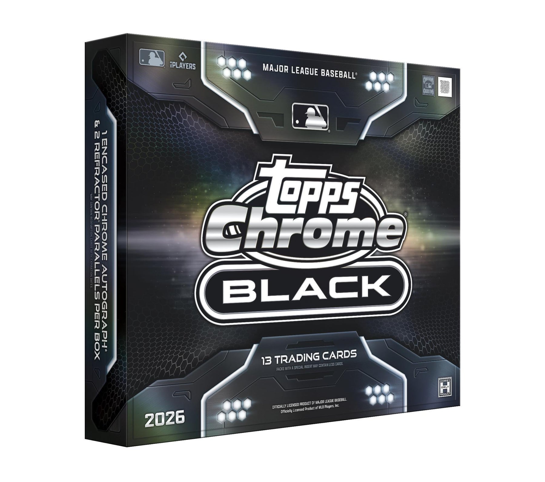 2026 Topps MLB Chrome Black Hobby Box