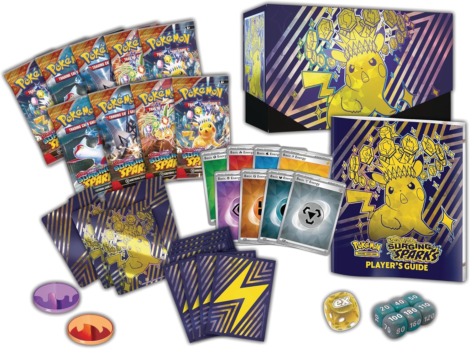 Pokemon Scarlet & Violet Surging Sparks Elite Trainer Box (2-Pack)