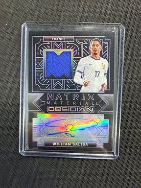 2024-25 Obsidian William Saliba Patch Auto /50 France