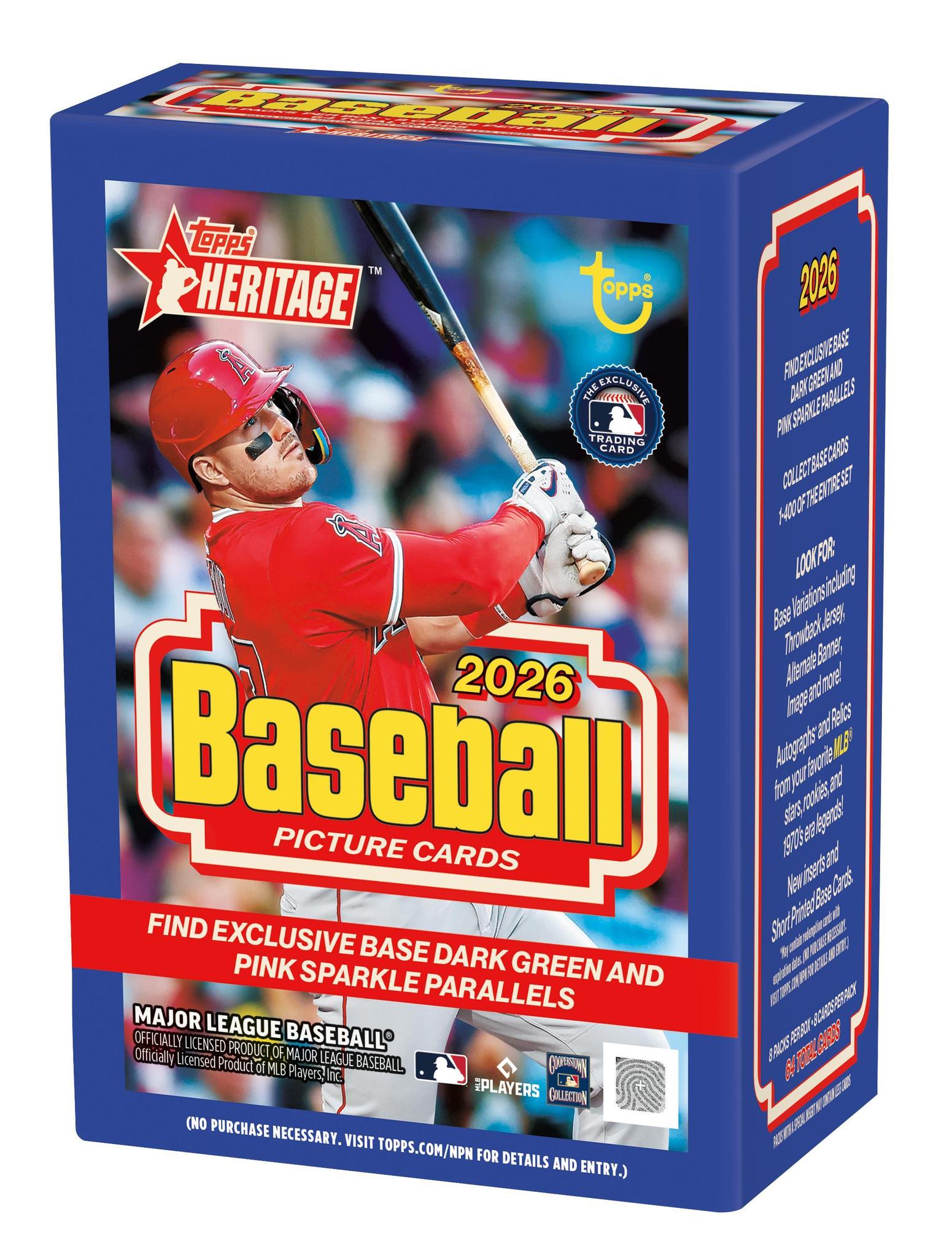 2026 Topps MLB Heritage Value Blaster Box