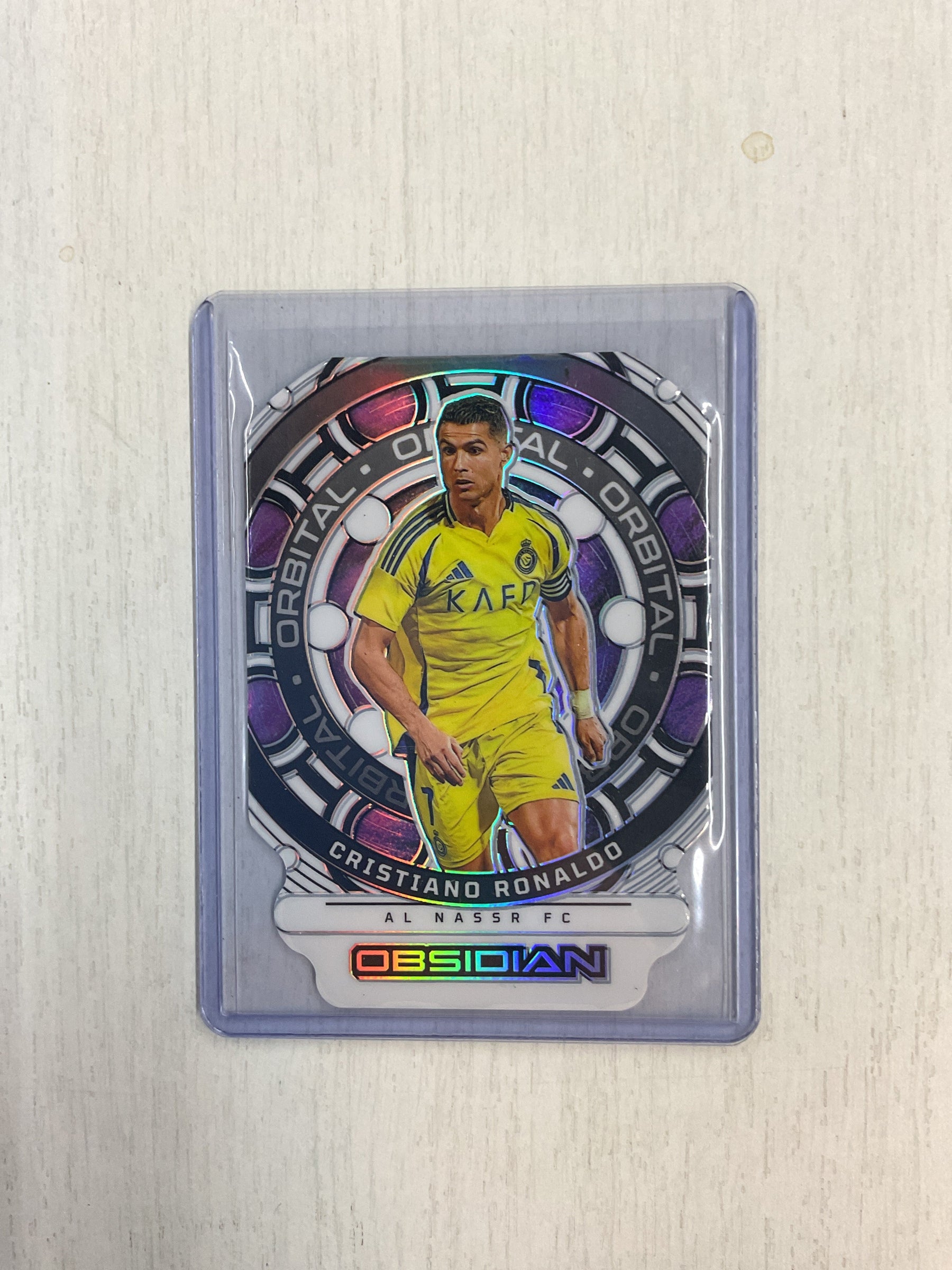 2024-25 Obsidian Cristiano Ronaldo Orbital /9 White
