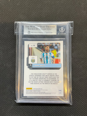 2022-23 Donruss Lionel Messi Argentina BGS 9