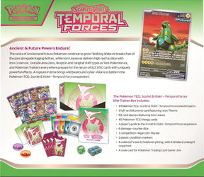 Pokemon Scarlet & Violet Temporal Forces Elite Trainer Box (Random)