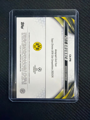 2024 Topps Chrome UEFA Paris Brunner Rookie Auto Dortmund