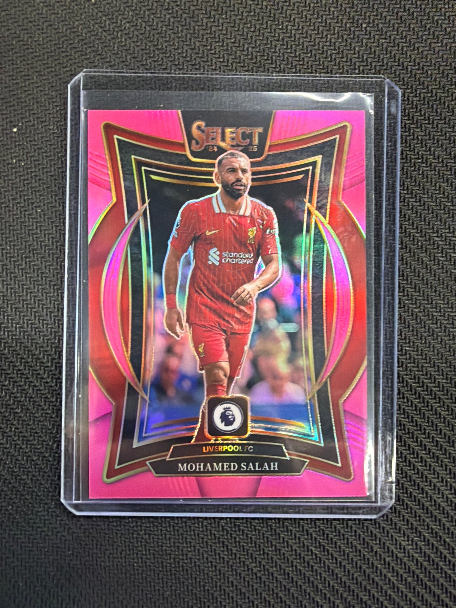 2024-25 Panini Select Mohamed Salah Pink /99 Liverpool