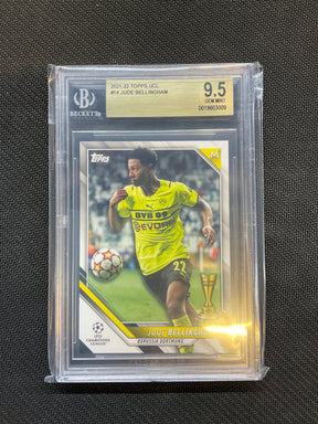 2021-22 Topps UCL Jude Bellingham BGS 9.5