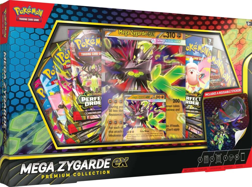 Pokemon TCG ME4 Mega Zygarde Premium Collection - Pre-Order