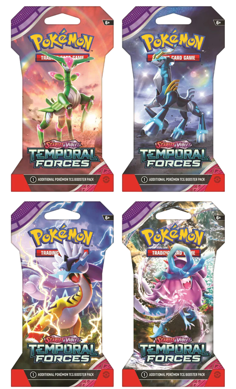 Pokemon Temporal Forces Sleeved Booster Pack (Random Artwork)