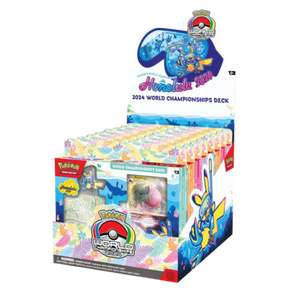 Pokémon 2024 World Championships Deck Sealed Display Box (8 Decks)