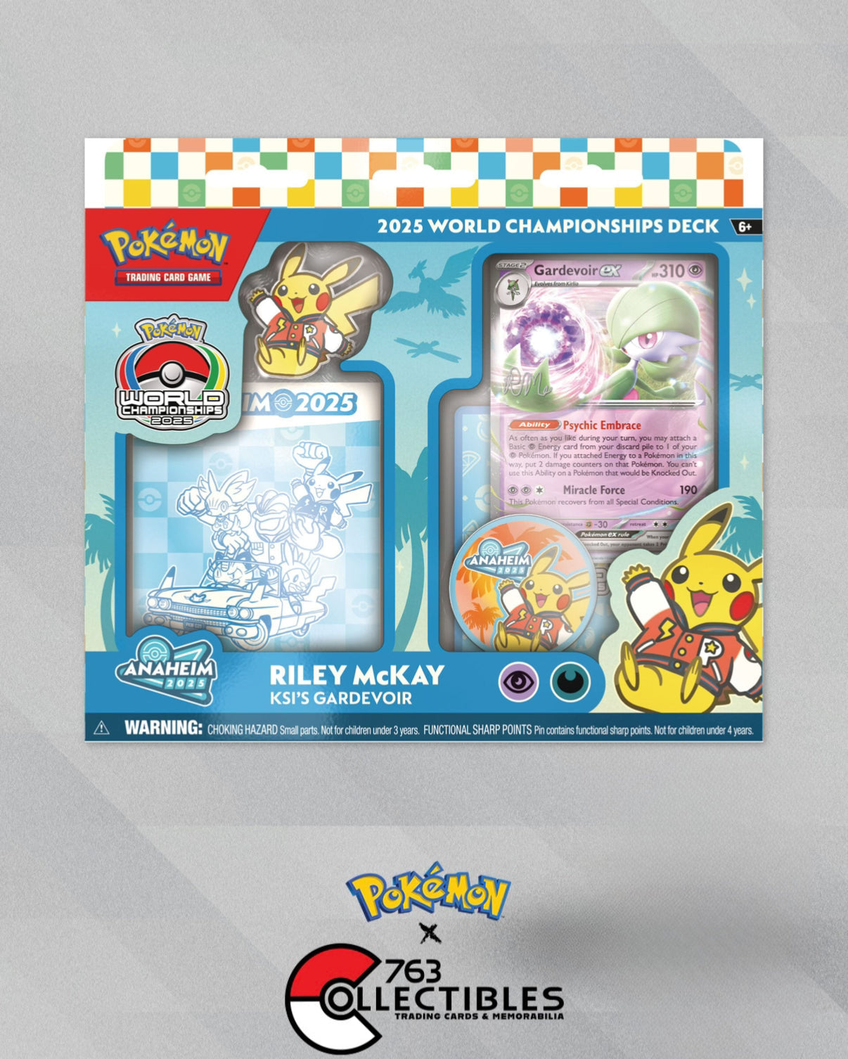 Pokemon 2025 World Championship Deck - Riley McKay (KSI's Gardevoir)