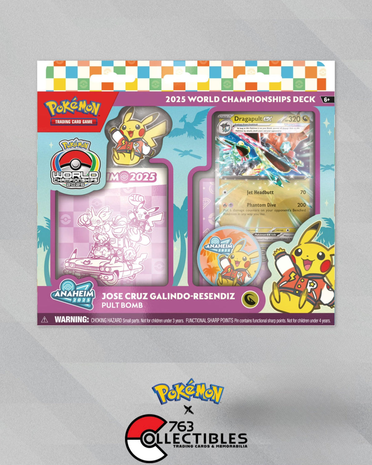 Pokemon 2025 World Championship Deck - Jose Cruz Galindo-Resendiz (Pult Bomb)