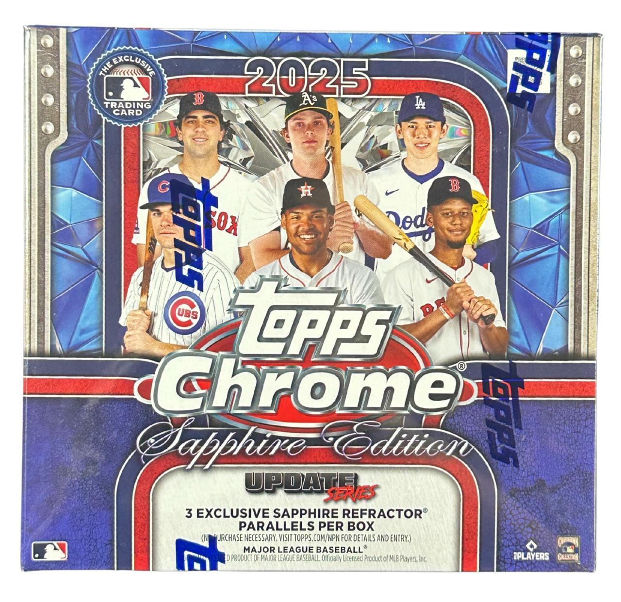 2025 Topps Chrome Update Sapphire Hobby Box
