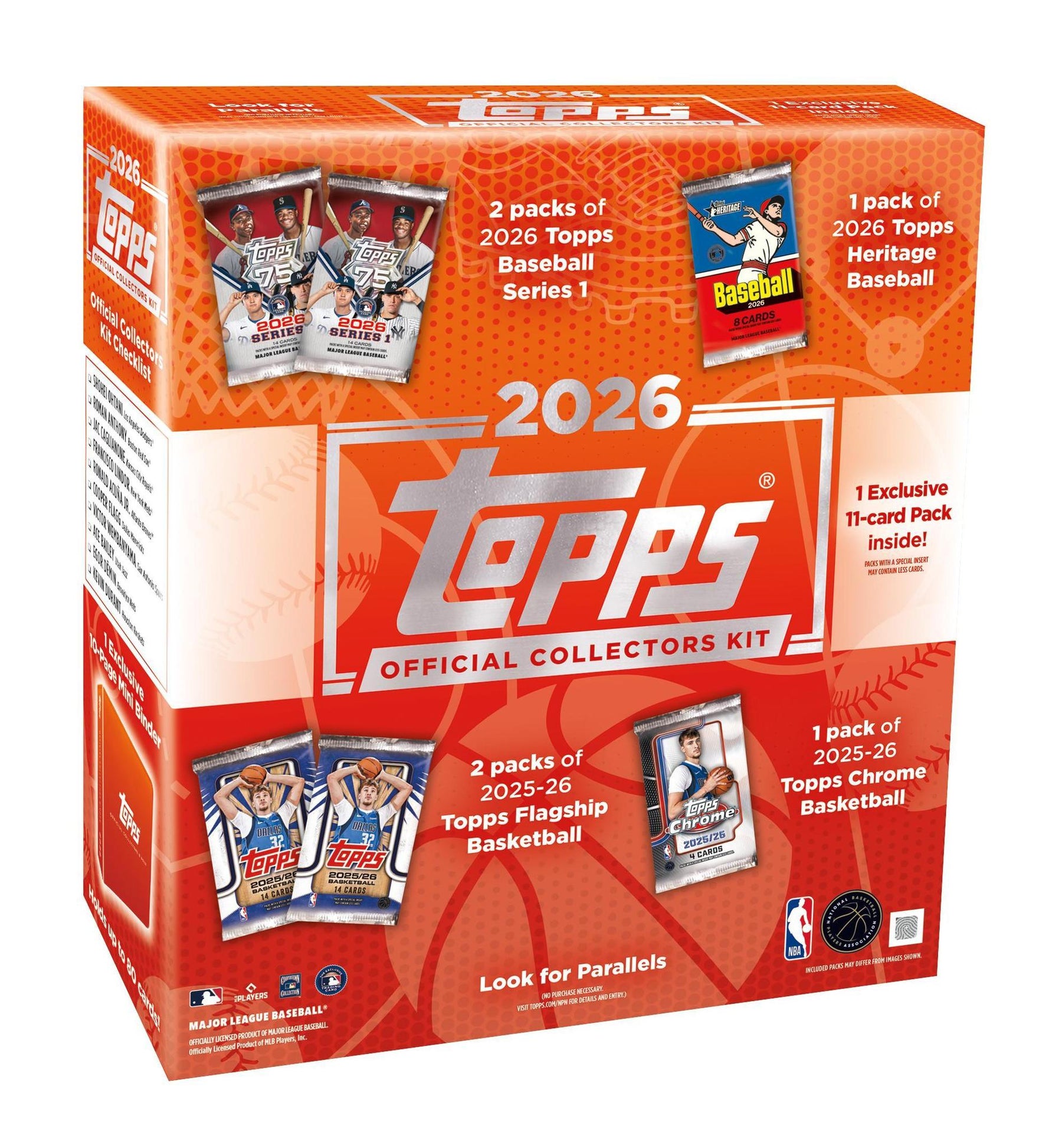 2026 Topps Collector Kit MLB x NBA Collector's Kit