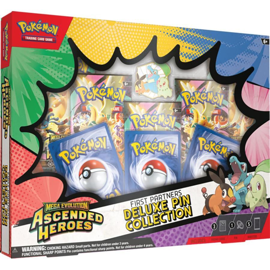 Pokemon TCG ME2.5 Ascended Heroes First Partners Deluxe Pin Collection - Pre-Order