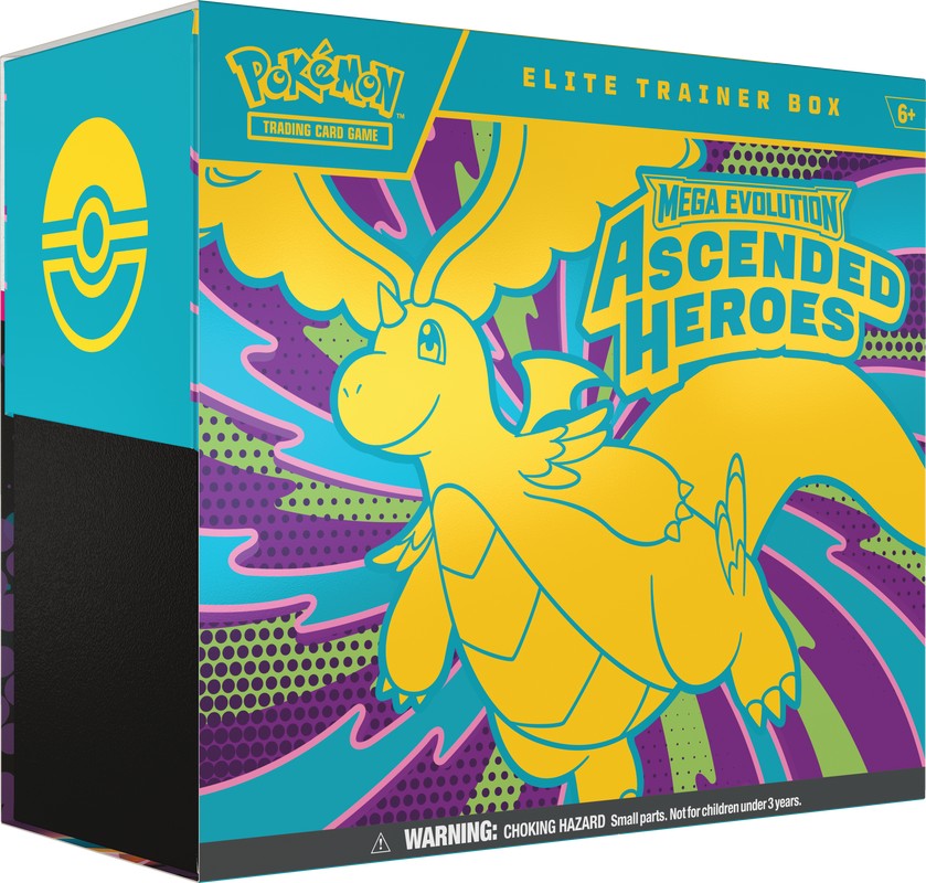Pokemon TCG ME2.5 Ascended Heroes Elite Trainer Box - Pre-Order