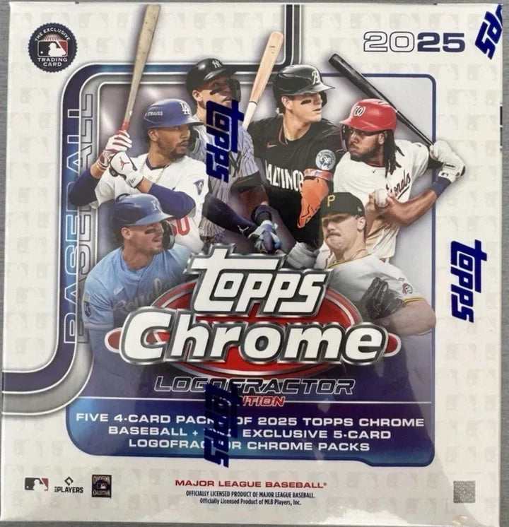 2025 Topps Chrome Logofractor Baseball Mega Box