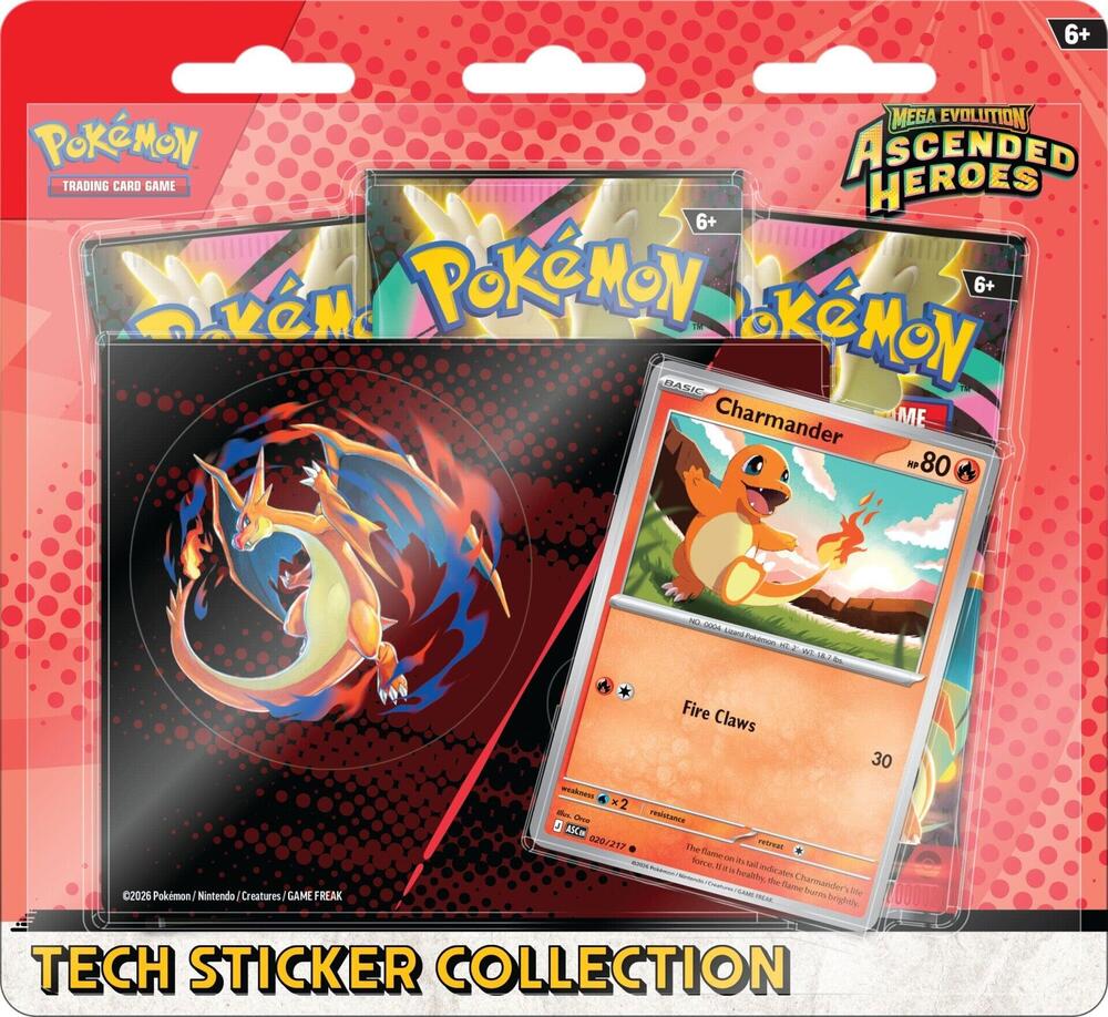 Pokemon TCG ME2.5 Ascended Heroes Tech Sticker Collection - Pre-Order